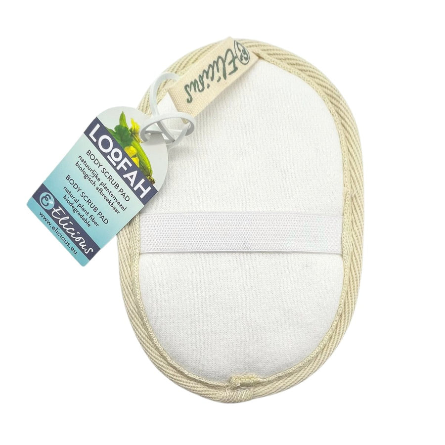 Biologisch afbreekbare Loofah - body scrub pad - Elicious